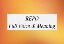 What is RBI Repo Full Form