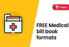 OG vyaparapp in billbook format medical