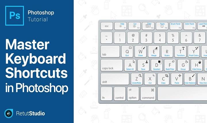 photoshop keyboard shortcut 1
